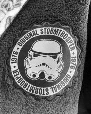 Star Wars Original Stormtrooper Fleece Župan Stormtrooper Black Groovy