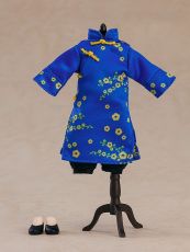 Original Character Parts for Nendoroid Doll Figures Outfit Set: Long Length Chinese Outfit (Blue) Good Smile Company