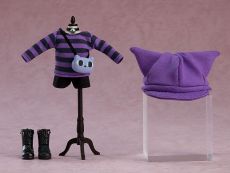 Original Character Parts for Nendoroid Doll Figures Outfit Set: Cat-Themed Outfit (Purple) Good Smile Company