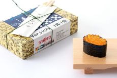 Sushi Plastic Model Kit 1/1 Ikura (Salmon Roe) (re-run) 3 cm Syuto Seiko
