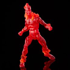 Fantastic Four Marvel Legends Retro Akční Figure Human Torch 15 cm Hasbro