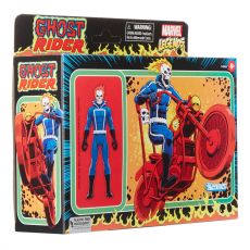 Marvel Legends Retro Kolekce Akční Figure with Vehicle Ghost Rider 10 cm Hasbro