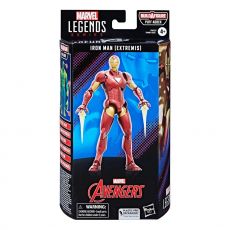 Marvel Legends Akční Figure Puff Adder BAF: Iron Man (Extremis) 15 cm Hasbro