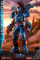 Avengers: Endgame Movie Masterpiece Series Kov. Akční Figure 1/6 Iron Patriot 32 cm Hot Toys