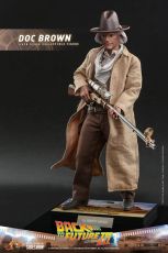 Back To The Future III Movie Masterpiece Akční Figure 1/6 Doc Brown 32 cm Hot Toys