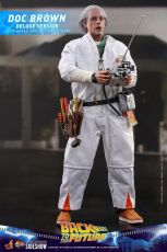 Back To The Future Movie Masterpiece Akční Figure 1/6 Doc Brown (Deluxe Version) 30 cm Hot Toys