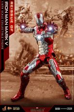 Iron Man 2 Movie Masterpiece Series Kov. Akční Figure 1/6 Iron Man Mark V 32 cm Hot Toys