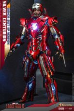Iron Man 3 Movie Masterpiece Akční Figure 1/6 Silver Centurion (Armor Suit Up Version) 32 cm Hot Toys