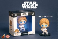 Star Wars Cosbi Mini Figure Luke Skywalker Lightsaber 8 cm Hot Toys