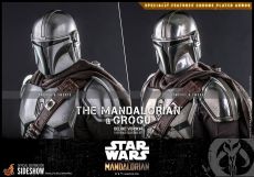 Star Wars The Mandalorian Akční Figure 2-Pack 1/6 The Mandalorian & Grogu Deluxe Verze 30 cm Hot Toys