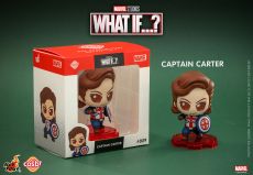 What If...? Cosbi Mini Figure Captain Carter 8 cm Hot Toys