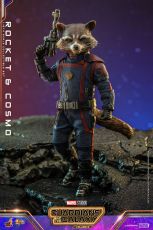 Guardians of the Galaxy Vol. 3 Movie Masterpiece Akční Figurka 1/6 Rocket & Cosmo 16 cm Hot Toys