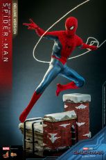 Spider-Man: No Way Home Movie Masterpiece Akční Figure 1/6 Spider-Man (New Red and Blue Suit) (Deluxe Version) 28 cm Hot Toys