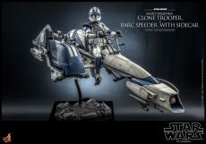 Star Wars The Clone Wars Akční Figure 1/6 Heavy Weapons Clone Trooper & BARC Speeder with Sidecar 30 cm Hot Toys