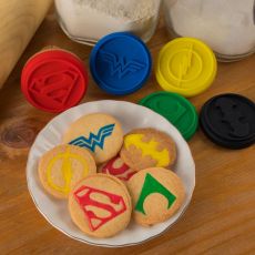 Justice League Cookie Pečetidlo Logos Cinereplicas