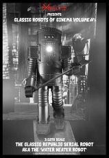 Classic Robots of Cinema Akční Figurka 1/12 Volume #1: The Classic Republic Serial Robot a.k.a. The Water Heater Robot 15 cm Executive Replicas