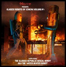 Classic Robots of Cinema Akční Figurka 1/6 Volume #1: The Classic Republic Serial Robot a.k.a. The Water Heater Robot 30 cm Executive Replicas