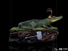 Loki Art Scale Soška 1/10 Alligator 15 cm Iron Studios