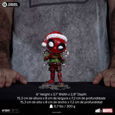 X-Men Mini Co. PVC Figure Deadpool Christmas Verze 15 cm Iron Studios