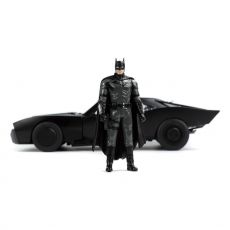 Batman 2022 Hollywood Rides Kov. Model 1/18 2022 Batmobile with Figure Jada Toys