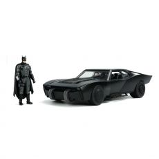 Batman 2022 Hollywood Rides Kov. Model 1/18 2022 Batmobile with Figure Jada Toys