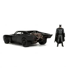 Batman 2022 Hollywood Rides Kov. Model 1/24 2022 Batmobile with Figure Jada Toys