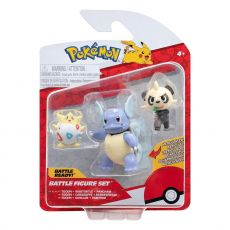 Pokémon Battle Figure Set Figure 3-Pack Togepi, Pancham, Wartortle Jazwares
