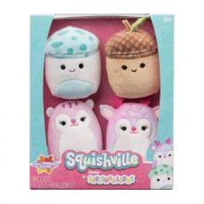 Squishville Mini Squishmallows Plyšák Figure 4-Pack Autumn Friends Squad 5 cm Jazwares