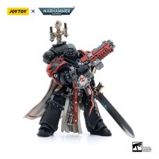 Warhammer 40k Akční Figure 1/18 Black Templars Sword Brethren Brother Lombast 12 cm Joy Toy (CN)