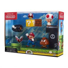 World of Nintendo Mini Figure 5-Pack New Super Mario Bros. U Acorn Plains 6 cm Jakks Pacific