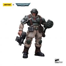 Warhammer 40k Akční Figure 1/18 Astra Militarum Cadian Command Squad Veteran Sergeant with Power Fist 12 cm Joy Toy (CN)