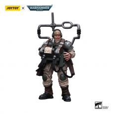 Warhammer 40k Akční Figure 1/18 Astra Militarum Cadian Command Squad Veteran with Master Vox 12 cm Joy Toy (CN)