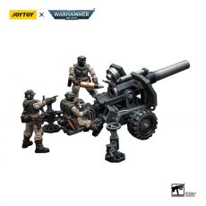 Warhammer 40k Akční Figure 1/18 Astra Militarum Ordnance Team with Bombast Field Gun 12 cm Joy Toy (CN)