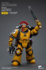 Warhammer The Horus Heresy Akční Figure 1/18 Imperial Fists Legion MkIII Tactical Squad Sergeant with Power Sword 12 cm Joy Toy (CN)