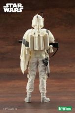 Star Wars ARTFX+ PVC Soška 1/10 Boba Fett White Armor Ver. 18 cm Kotobukiya