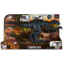 Jurassic World: Camp Cretaceous Dino Escape Akční Figure Slash 'n Battle Scorpios Rex Mattel