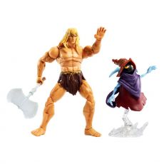 Masters of the Universe: Revelation Masterverse Akční Figures 2022 Deluxe Savage He-Man & Orko 18 cm Mattel