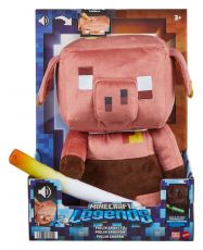 Minecraft Legends Electronic Plyšák Figure Piglin 29 cm Mattel