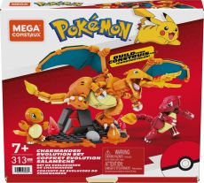 Pokémon Mega Construx Construction Set Charmander Evolution Set Mattel
