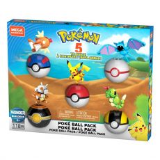 Pokémon Mega Construx Construction Set Poké Ball Pack Mattel