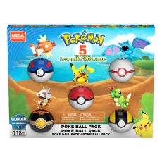 Pokémon Mega Construx Construction Set Poké Ball Pack Mattel