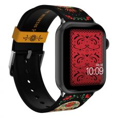 Dia de los Muertos Smartwatch-Wristband Black Moby Fox