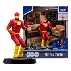 The Big Bang Theory Movie Maniacs Akční Figure Sheldon Cooper as The Flash 15 cm McFarlane Toys