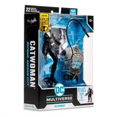 DC Gaming Build A Akční Figure Catwoman Gold Label (Batman: Arkham City) 18 cm McFarlane Toys