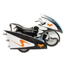 DC Retro Vehicle Batcycle with Side Car McFarlane Toys
