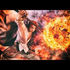 One Piece P.O.P PVC Soška Playback Memories Red-haired Shanks 21 cm Megahouse