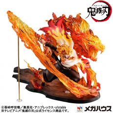 Demon slayer: Kimetsu no Yaiba Kyojuro Precious G.E.M. Series 1/8 PVC Soška Rengoku Flame Breathing Fifth Form:Flame Tiger 24 cm Megahouse