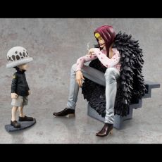 One Piece Excellent Model Limited P.O.P PVC Soška Corazon & Law Limited Edition 17 cm Megahouse