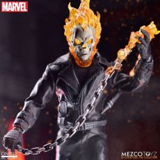 Ghost Rider Akční Figure & Vehicle with Sound & Light Up 1/12 Ghost Rider & Hell Cycle Mezco Toys