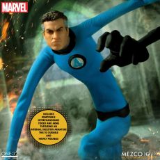 Marvel Akční Figures 1/12 Fantastic Four Deluxe Steel Box Set 16 cm Mezco Toys